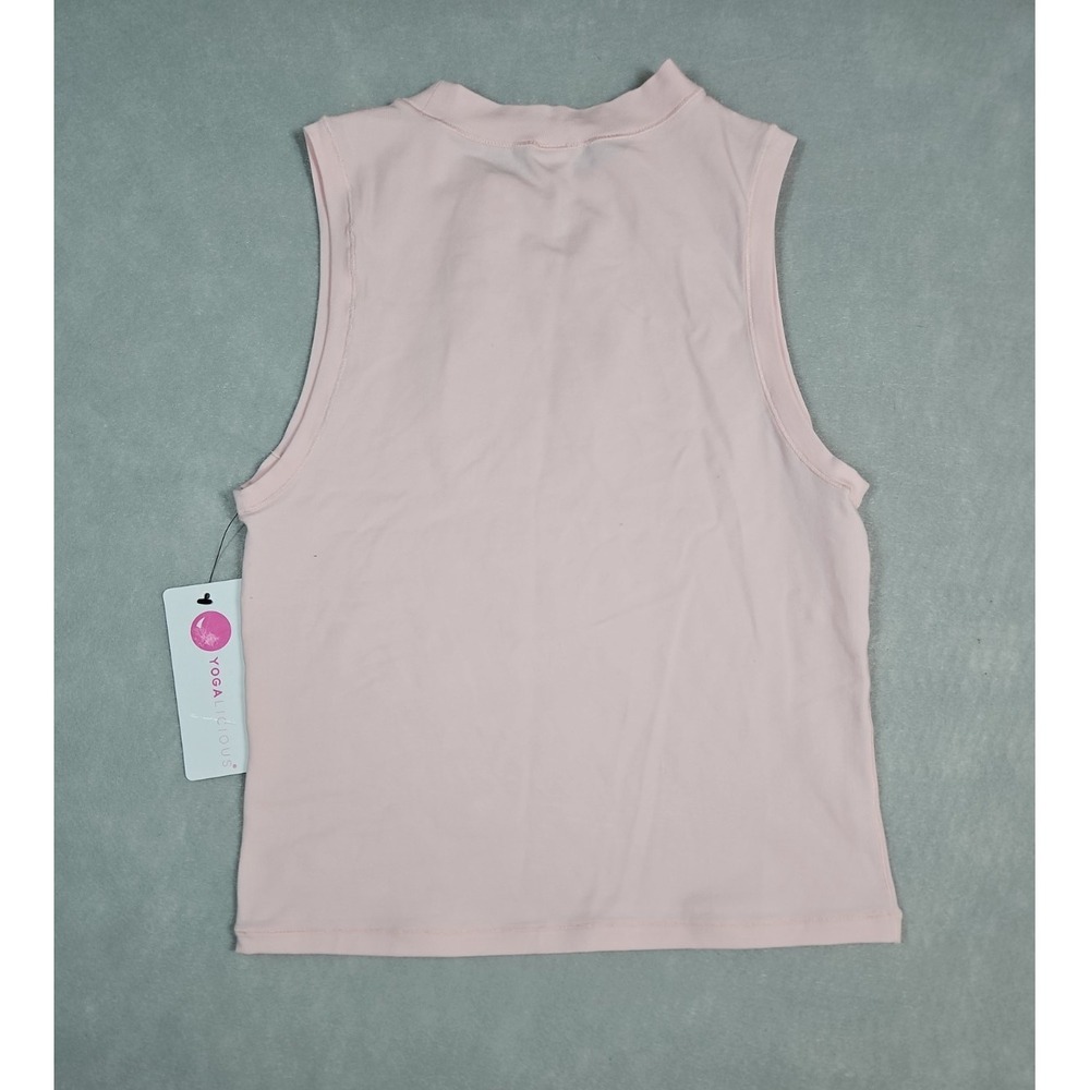 Yogalicious Womens Pink Airlite Melissa Athletic Tank Tops Size Small NWT - Picture 4 of 9